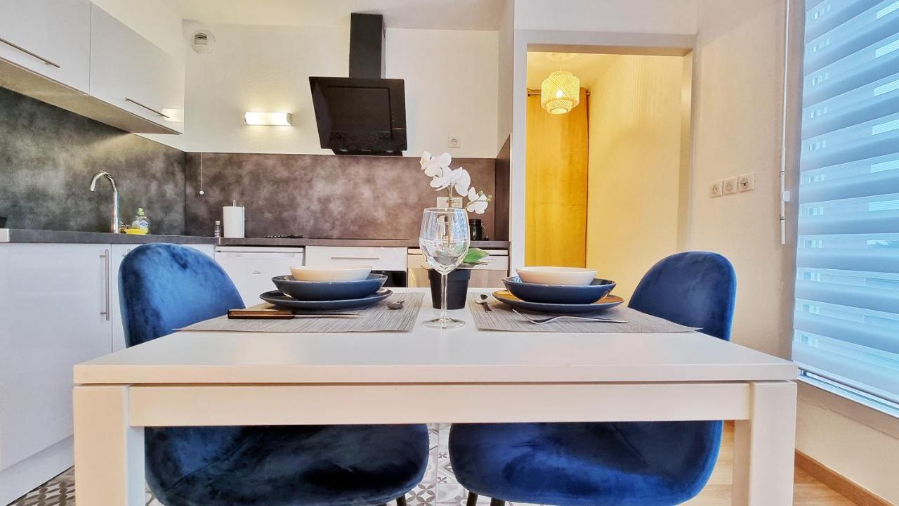 Le Smart - Parking - Terrasse - Wifi - Mulhouse - Relax Bnb Pfastatt Екстер'єр фото