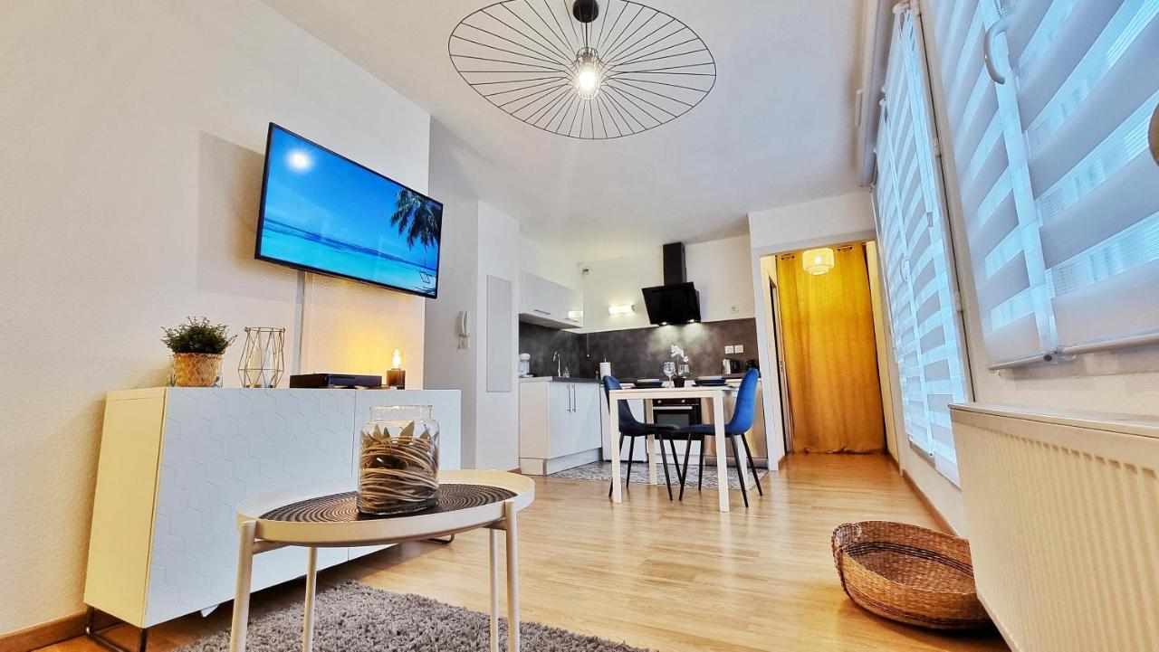Le Smart - Parking - Terrasse - Wifi - Mulhouse - Relax Bnb Pfastatt Екстер'єр фото